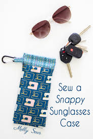 Sew a Sunglasses Case - Melly Sews